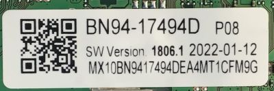 MAIN PARA SMART TV SAMSUNG QLED 4K RESOLUCION (3840 x 2160) / NUMERO DE PARTE BN94-17494D / BN41-02844D / BN9417494D / 17494D / BN94-19510D / PANEL CY-QA065HGLV1H / DISPLAY BN96-53589B / BN9653589B / MODELO QN65Q6DAAFXZA FA13 - Imagen 2